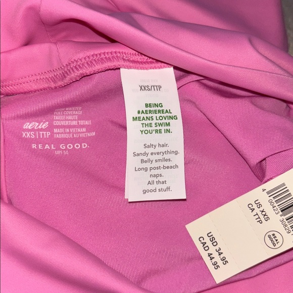 NWT Aerie Crossover High Waisted Full Coverage Bikini Bottoms - Picture 5 of 7